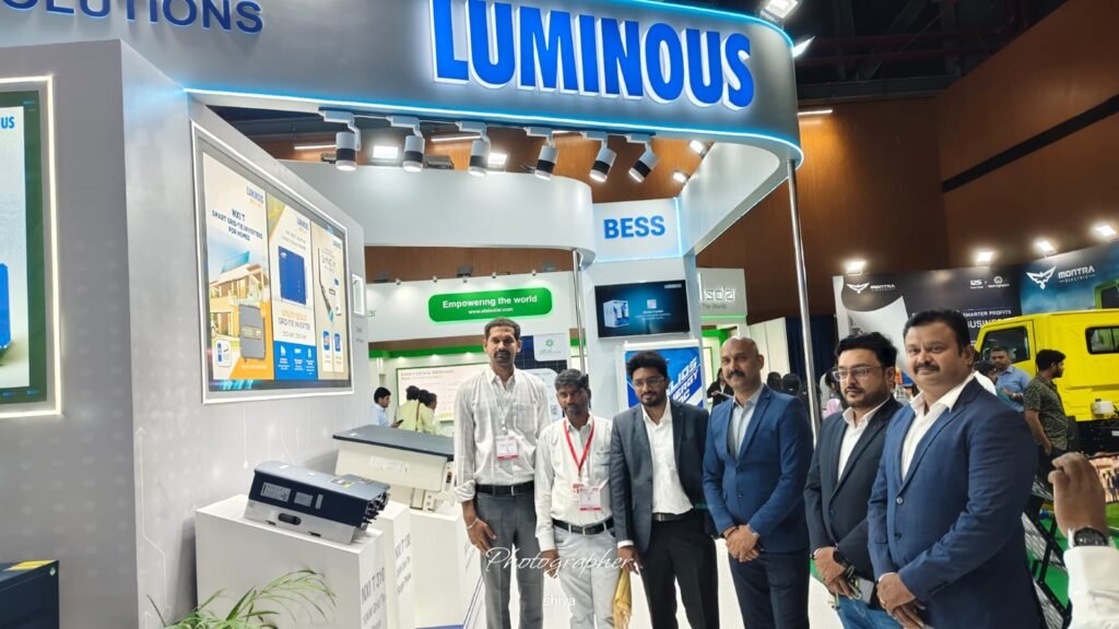 சென்னை வர்த்தக மையக் கண்காட்சியில் புதுப்பிக்கத்தக்க ஆற்றல் தீர்வுகளை லூமினஸ் வெளிப்படுத்தியது